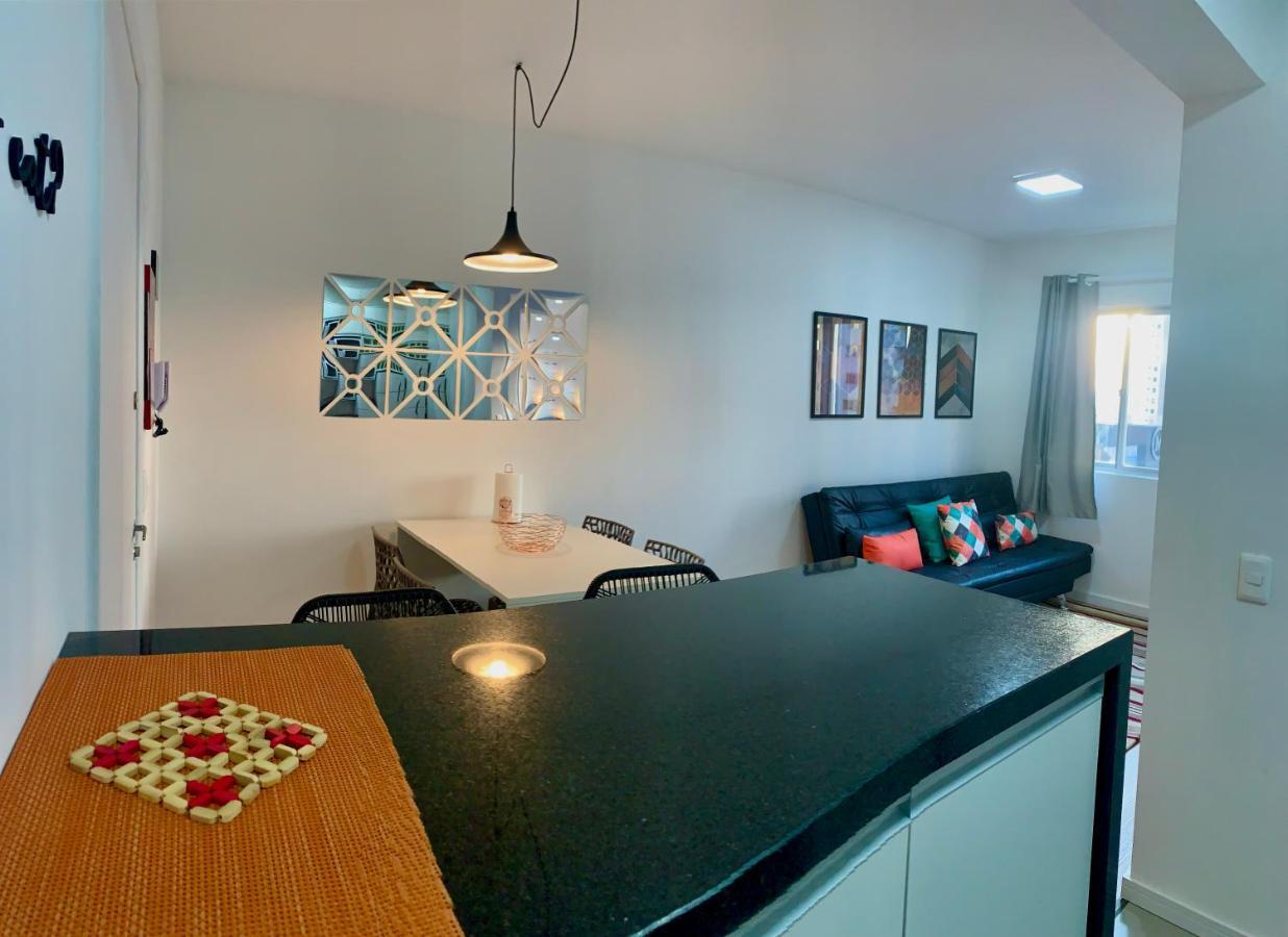 707- Apartamento Encantador, Amplo E Decorado, Quarto, Sala, Cozinha, Mobiliario Moderno, Cozinha Completa Com Utensilios , Excelente Vista Da Cidade E Localizacao Privelegiada No Bairro Bigorrilho 库里提巴 外观 照片