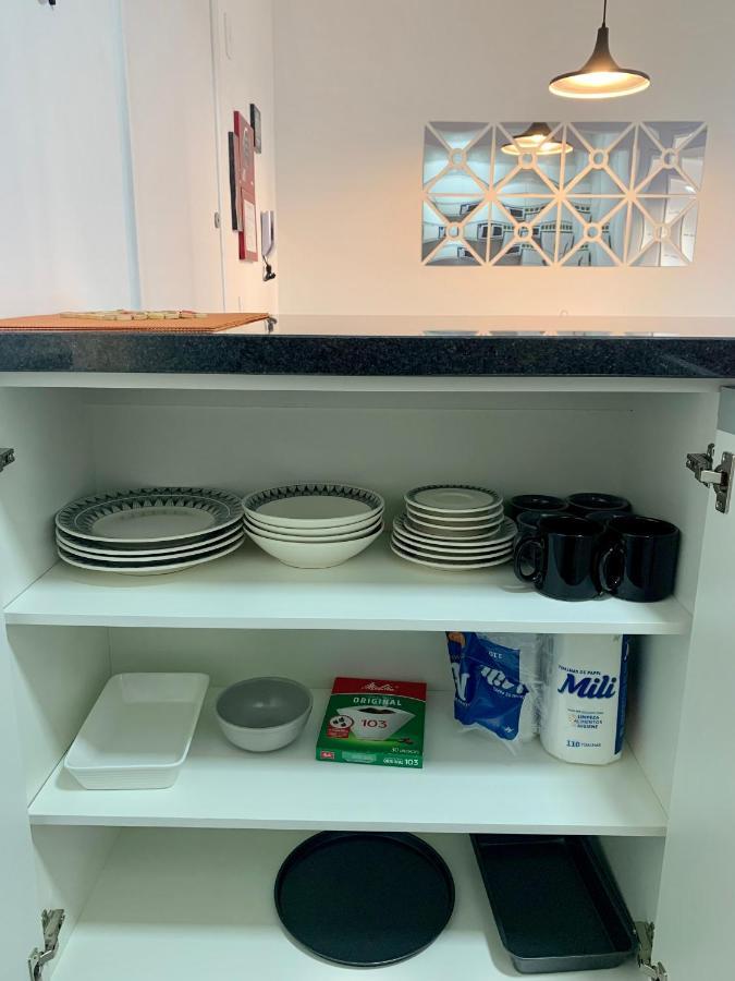 707- Apartamento Encantador, Amplo E Decorado, Quarto, Sala, Cozinha, Mobiliario Moderno, Cozinha Completa Com Utensilios , Excelente Vista Da Cidade E Localizacao Privelegiada No Bairro Bigorrilho 库里提巴 外观 照片